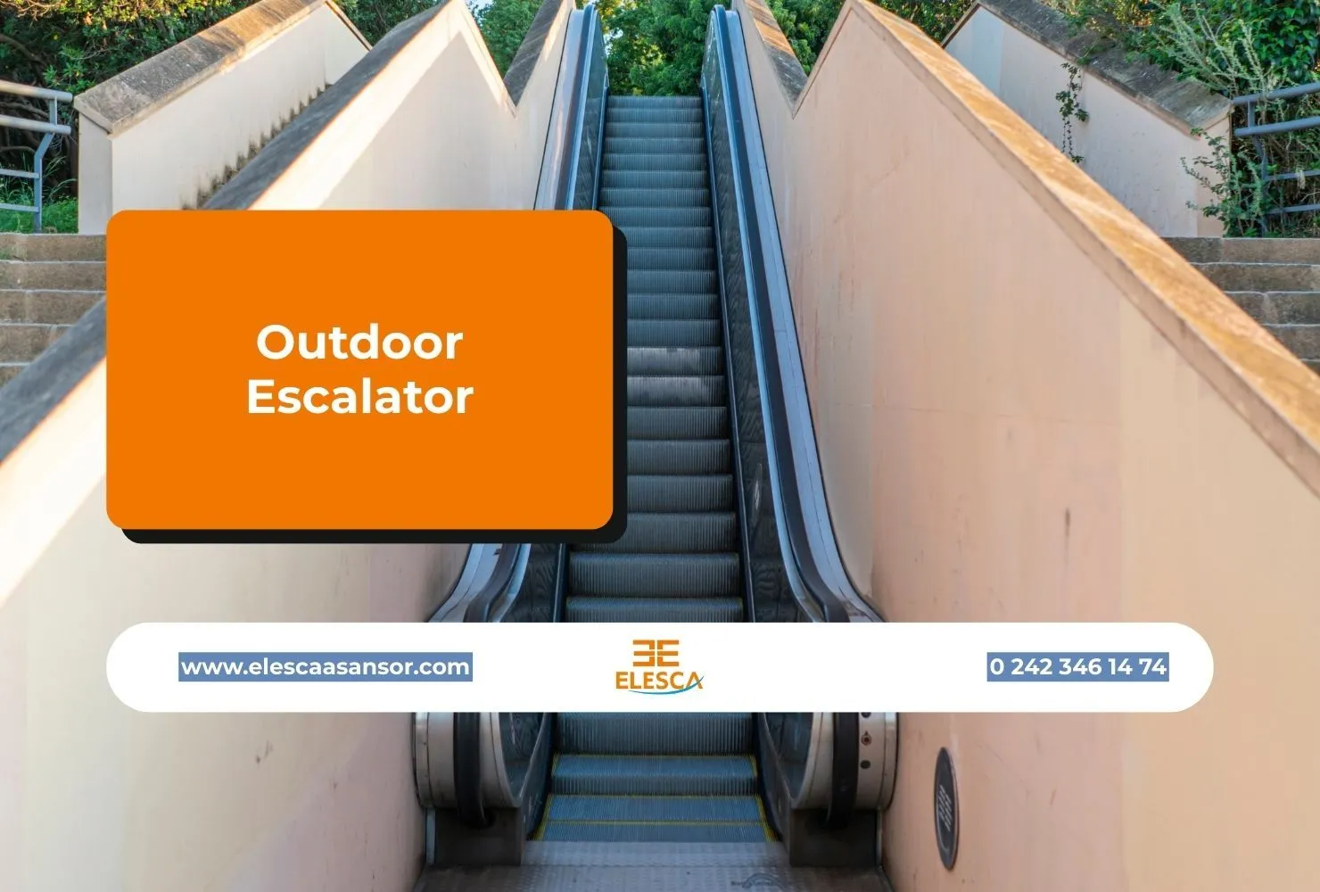 Outdoor Escalator