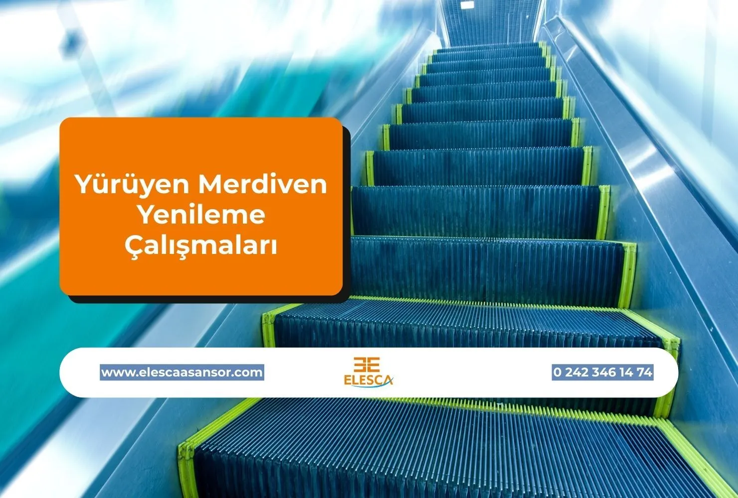 Yürüyen Merdiven Yenileme Çalışmaları