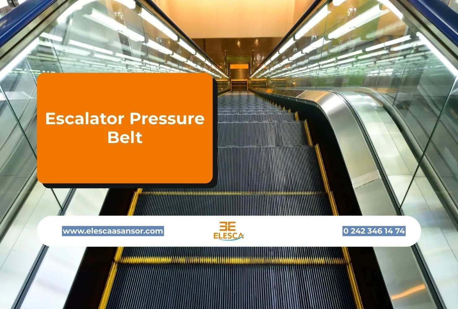 Escalator Pressure Belt