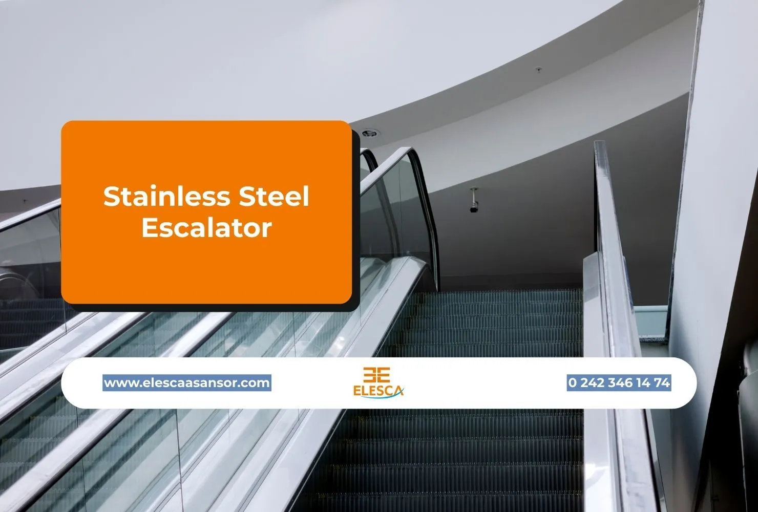 Stainless Steel Escalator