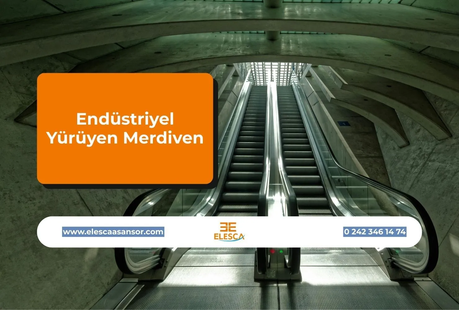 Endüstriyel Yürüyen Merdiven
