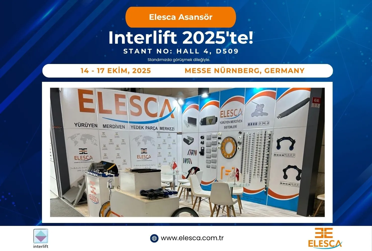 Interlift 2025 14-17 Ekim 2025 - Elesca