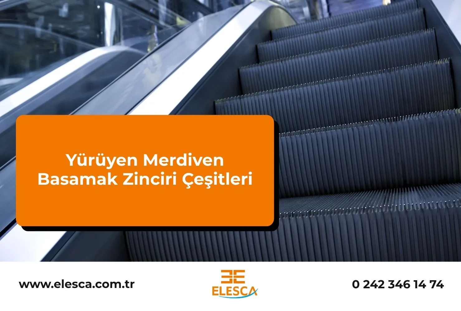 Yürüyen Merdiven Basamak Zinciri Çeşitleri