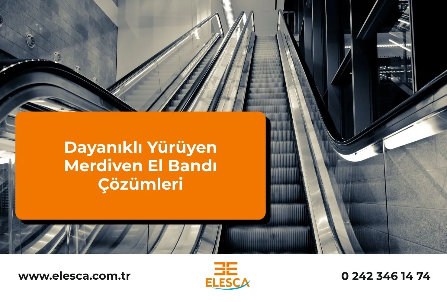 Dayanıklı Yürüyen Merdiven El Bandı Çözümleri