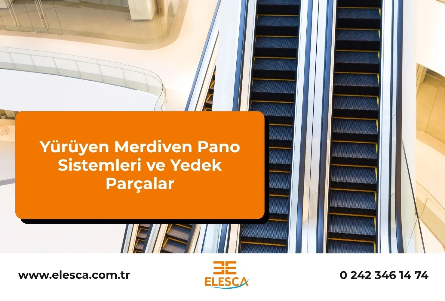 Yürüyen Merdiven Pano Sistemleri ve Yedek Parçalar