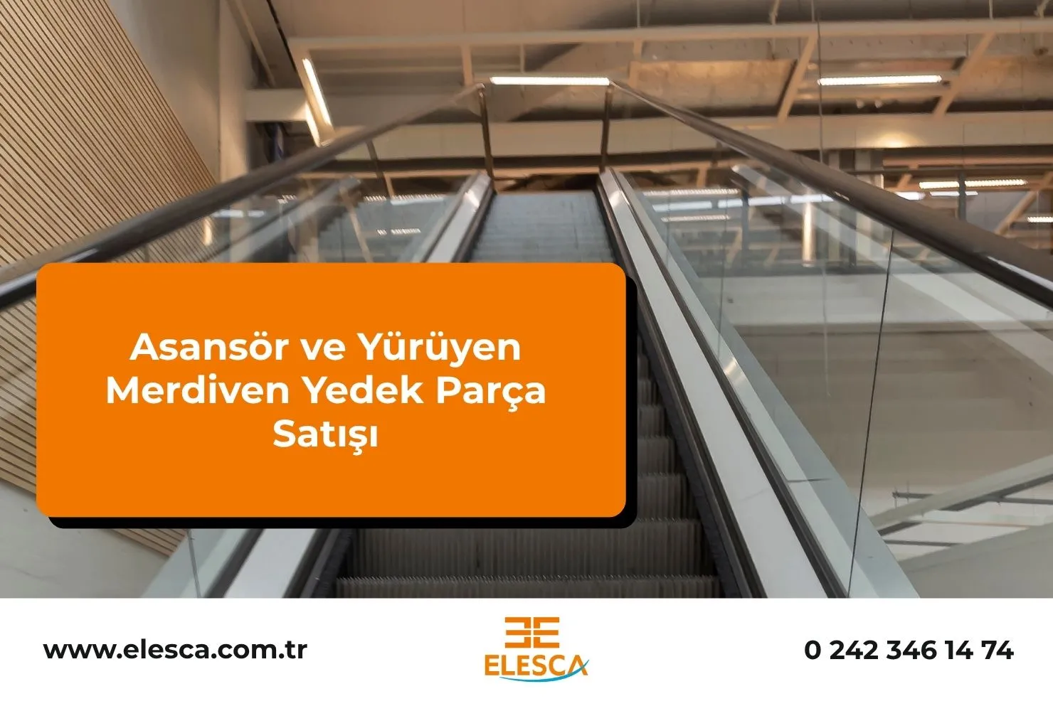 Asansör ve Yürüyen Merdiven Yedek Parça Satışı