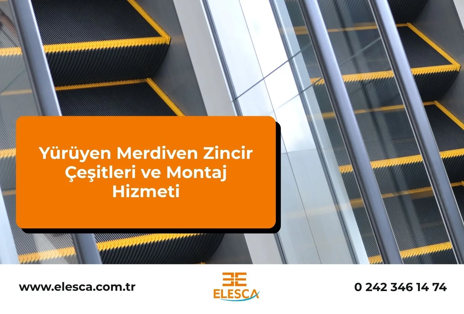 Yürüyen Merdiven Zincir Çeşitleri ve Montaj Hizmeti