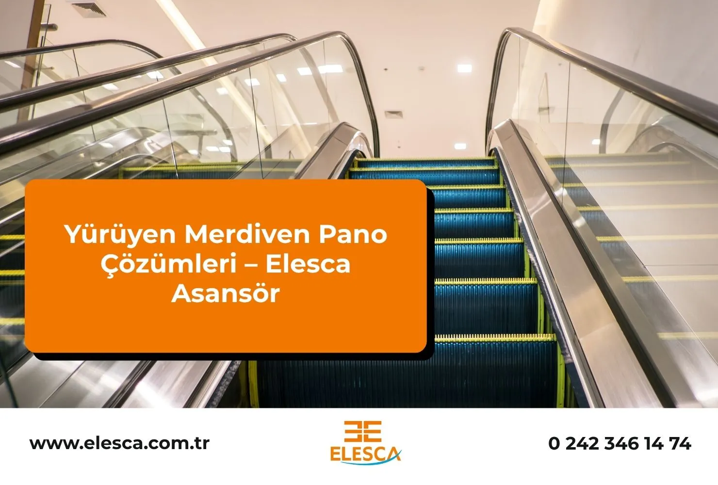 Yürüyen Merdiven Pano Çözümleri – Elesca Asansör