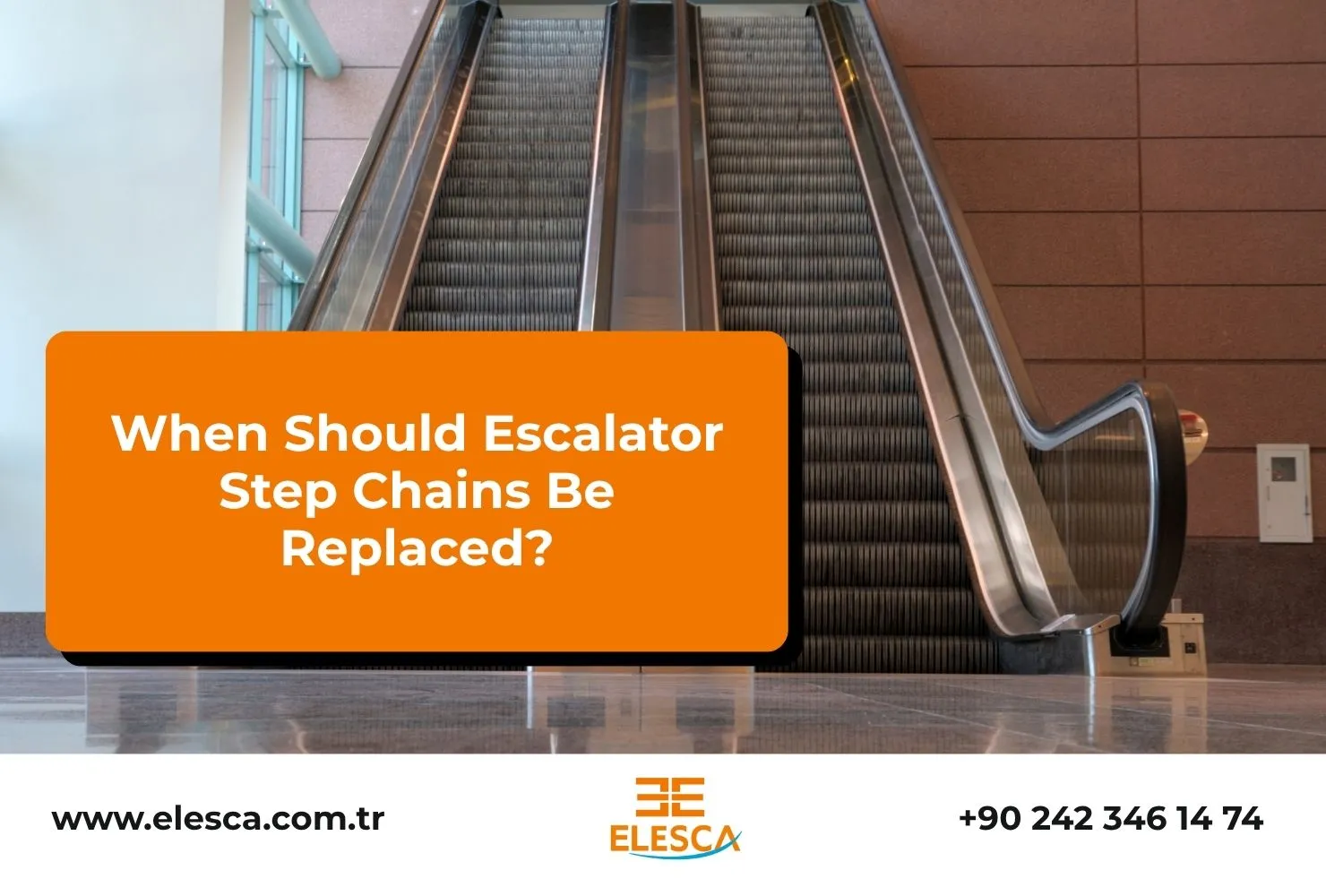 When Should Escalator Step Chains Be Replaced?