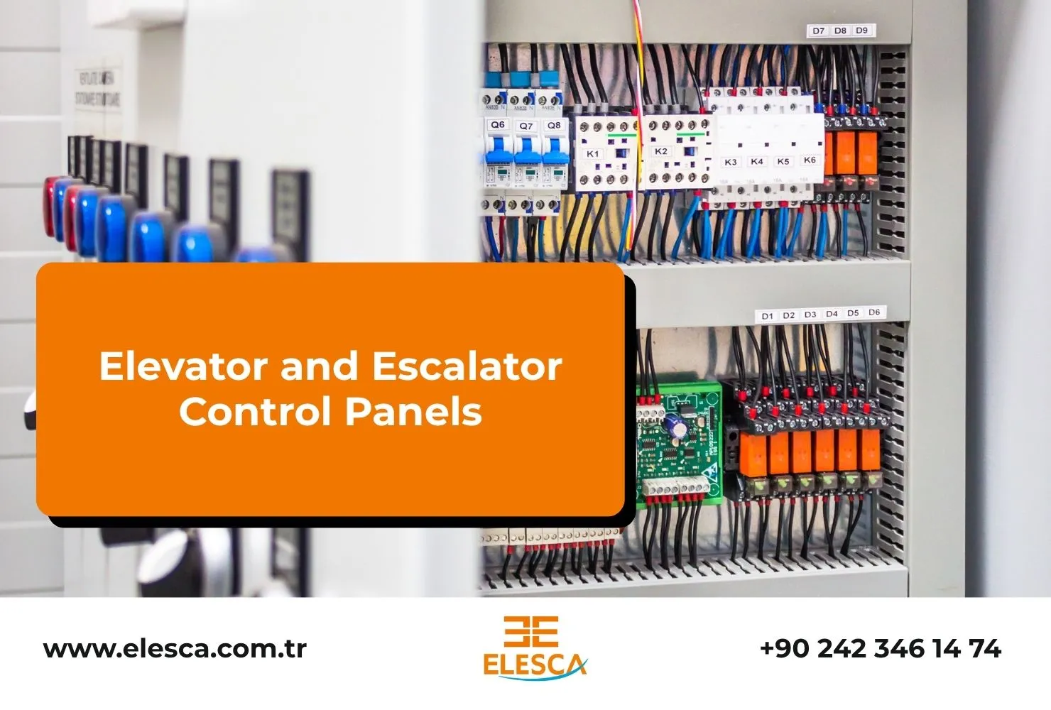 Elevator and Escalator Control Panels