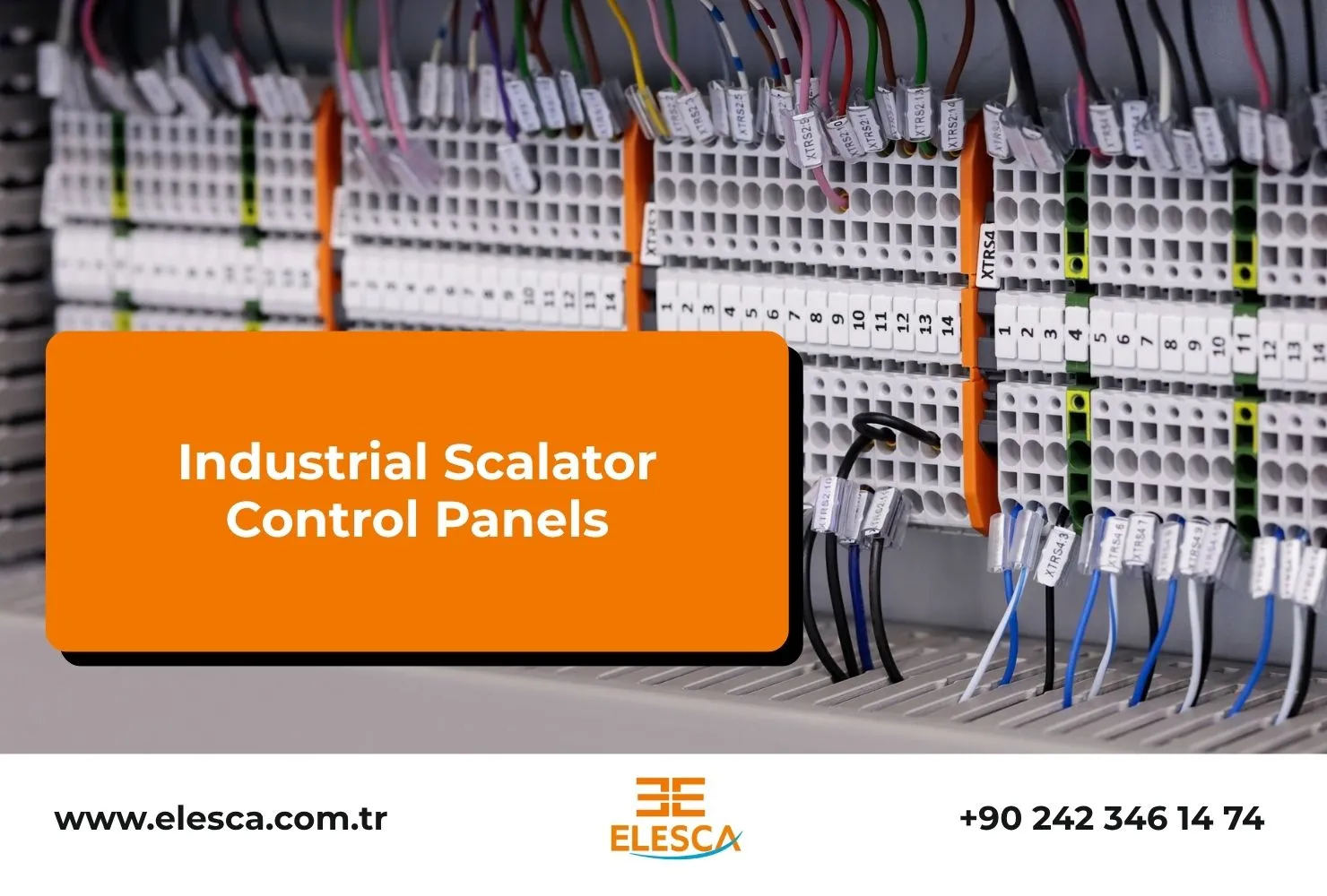 Industrial Escalator Control Panels