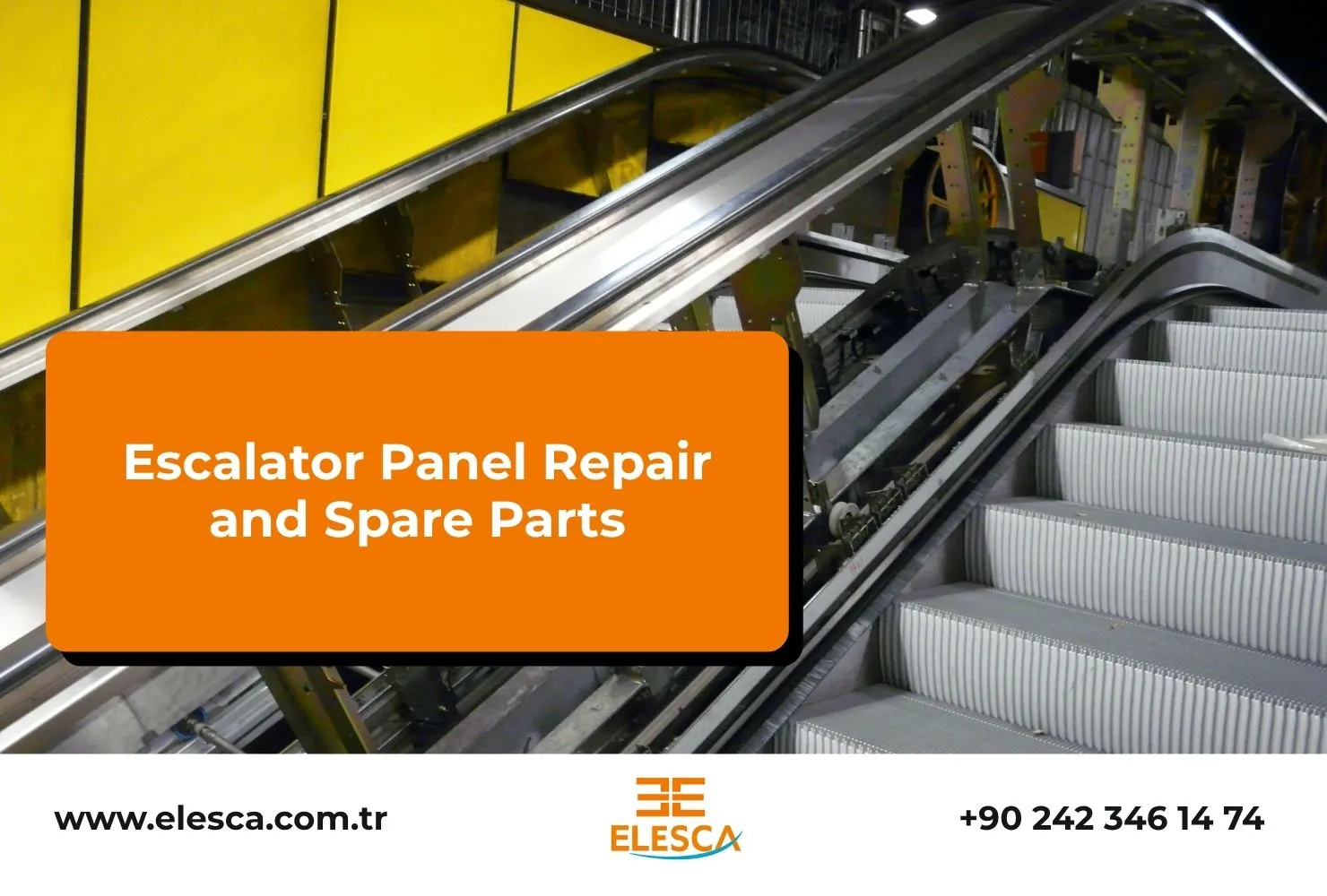 Escalator Panel Repair and Spare Parts