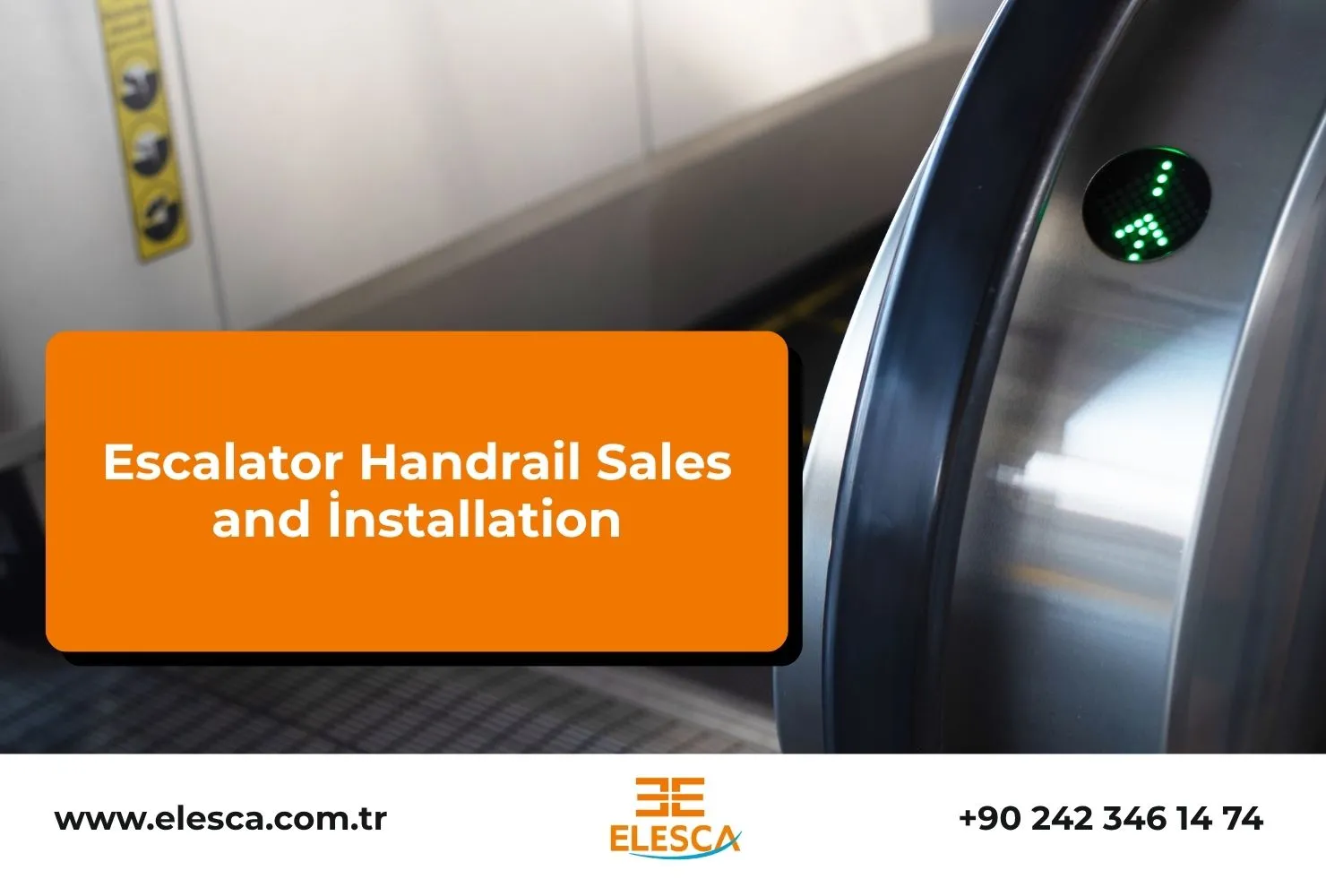 Escalator Handrail Sales and Installation