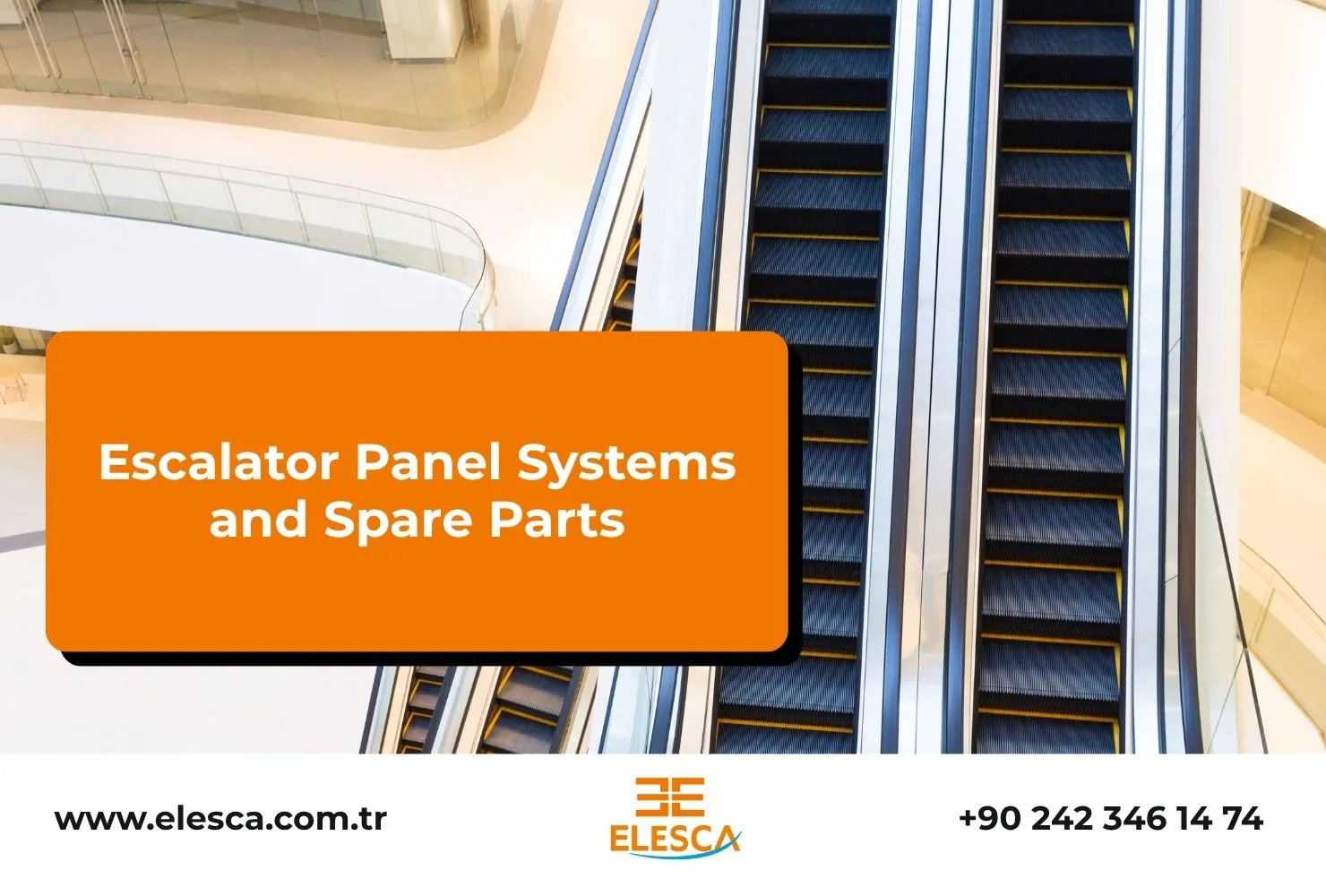 Escalator Panel Systems and Spare Parts