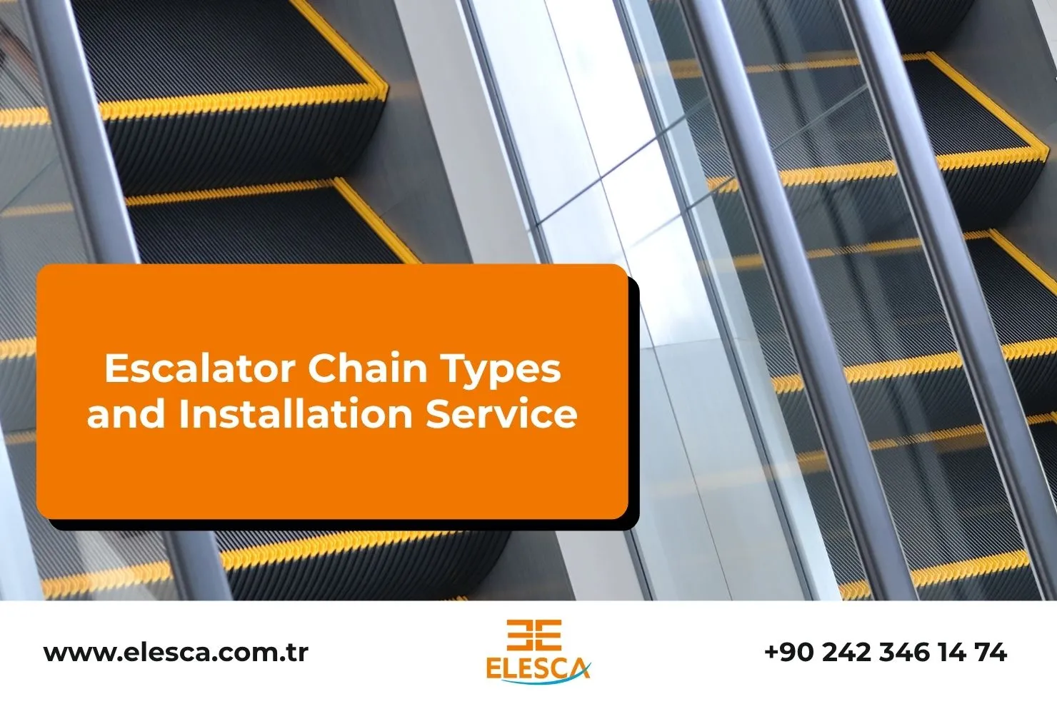Escalator Chain Types and Installation Service