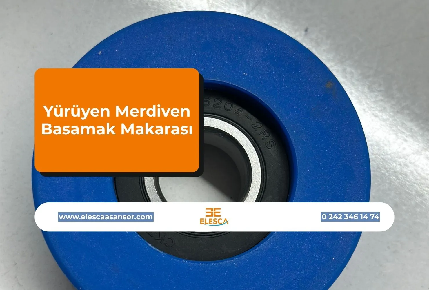 Yürüyen Merdiven Basamak Makarası