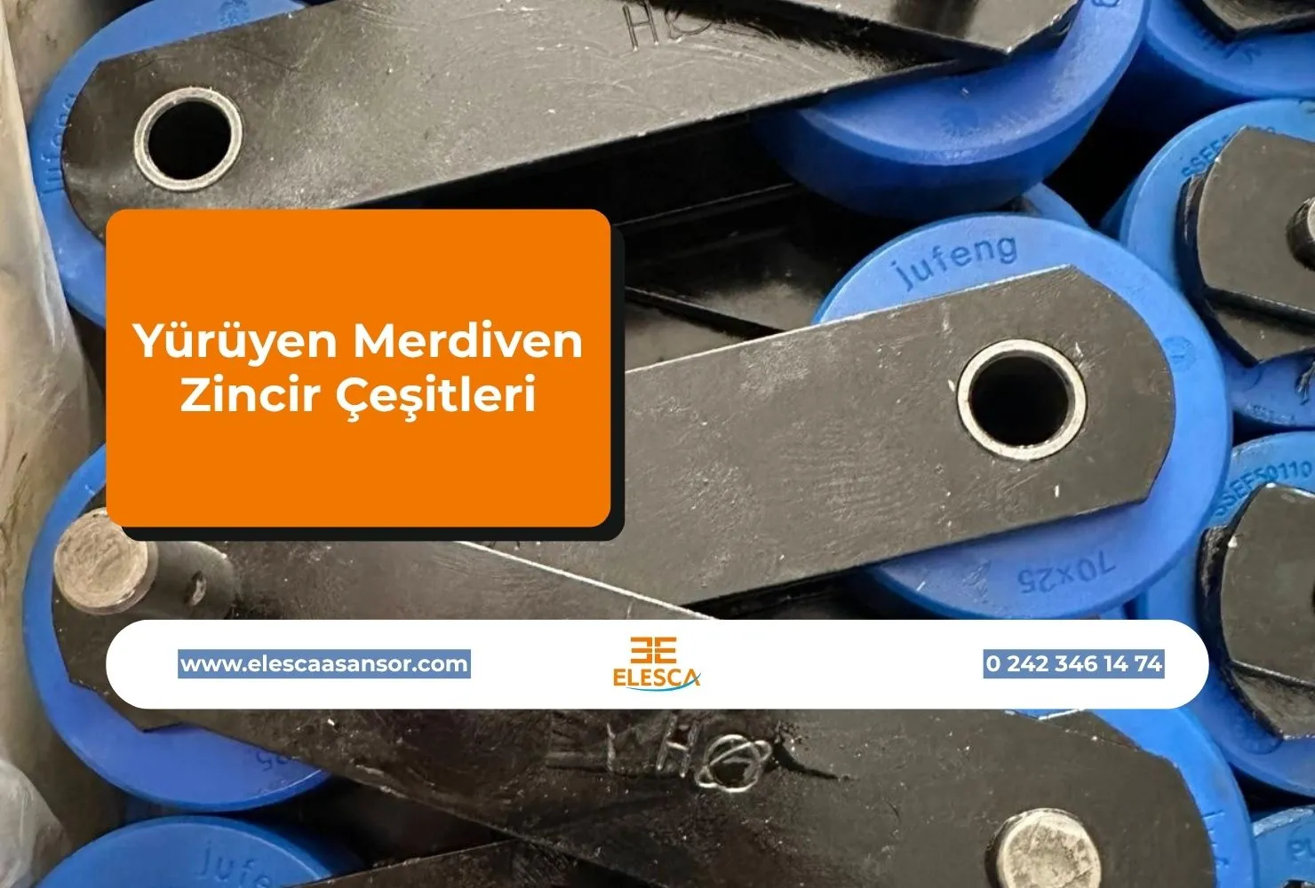 Yürüyen Merdiven Zincir Çeşitleri