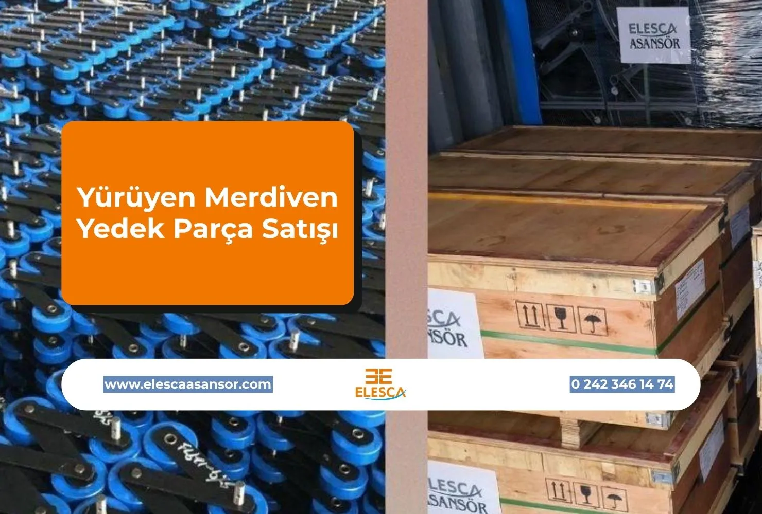 Yürüyen Merdiven Yedek Parça Satışı