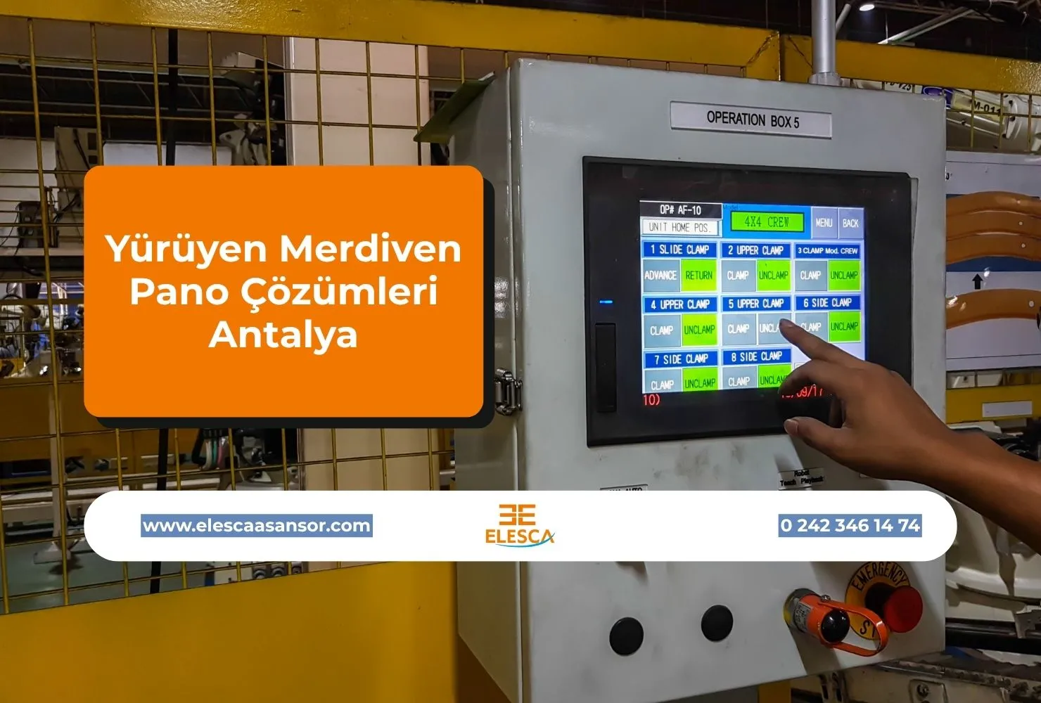Yürüyen Merdiven Pano Çözümleri Antalya