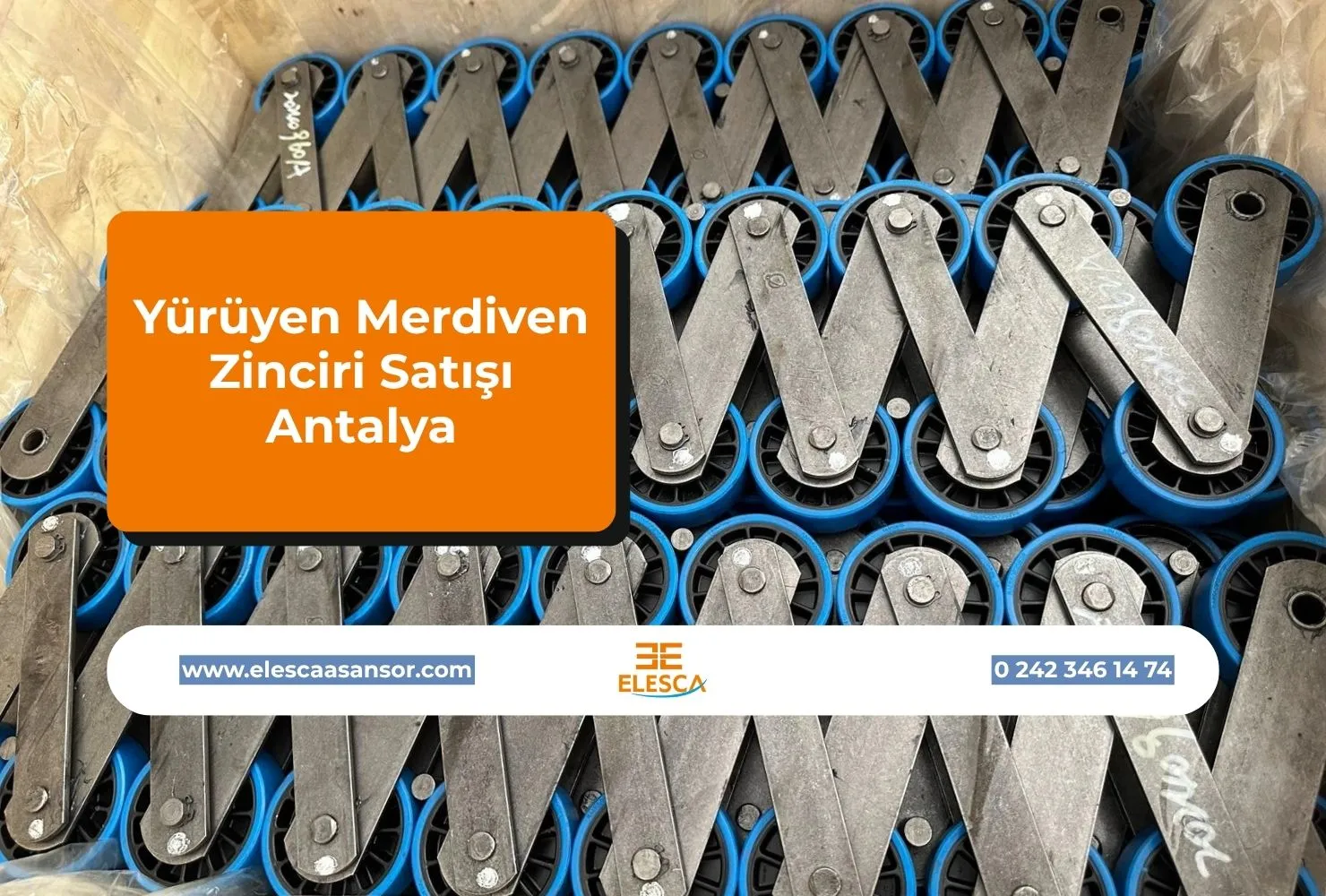 Yürüyen Merdiven Zinciri Satışı Antalya