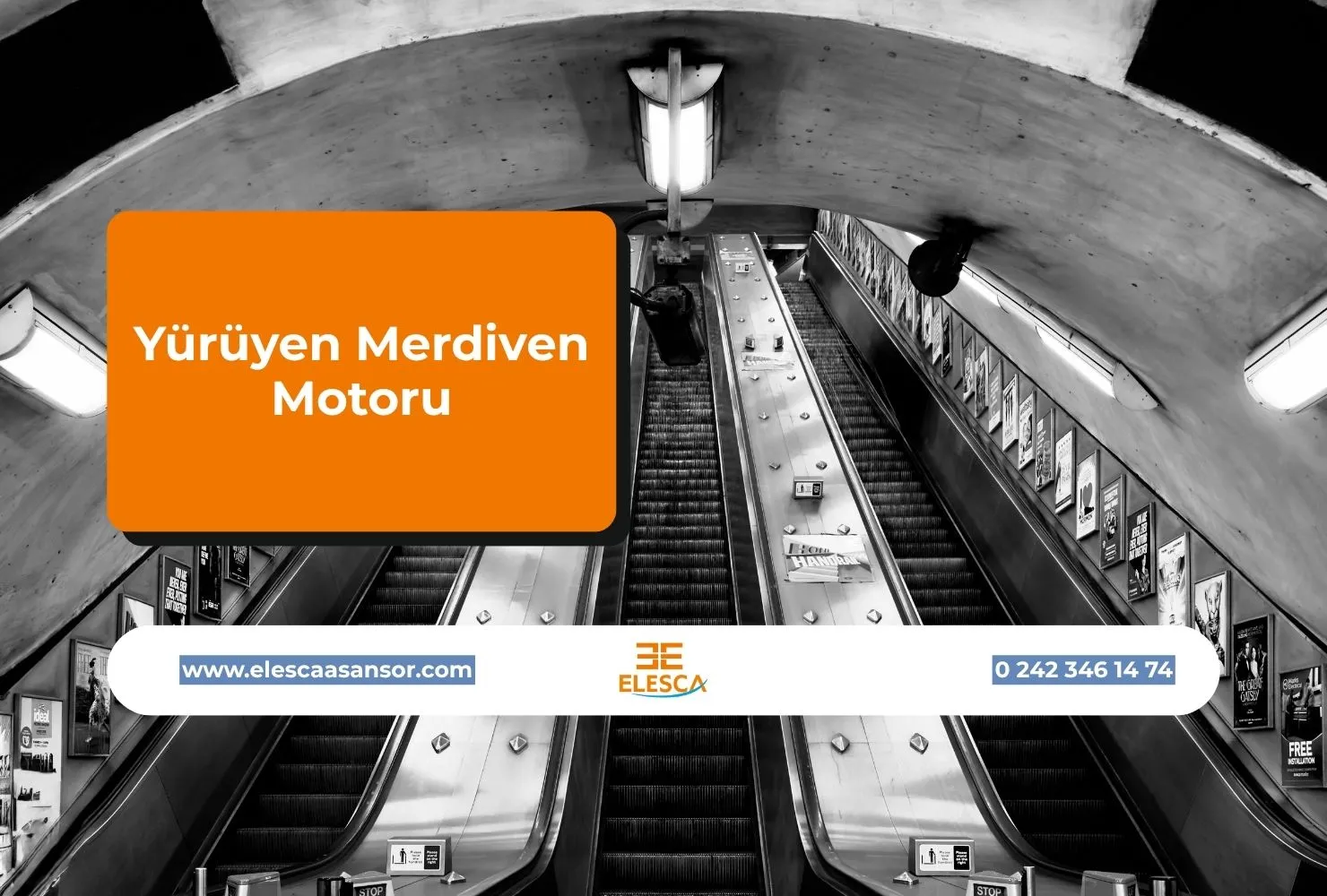 Yürüyen Merdiven Motoru