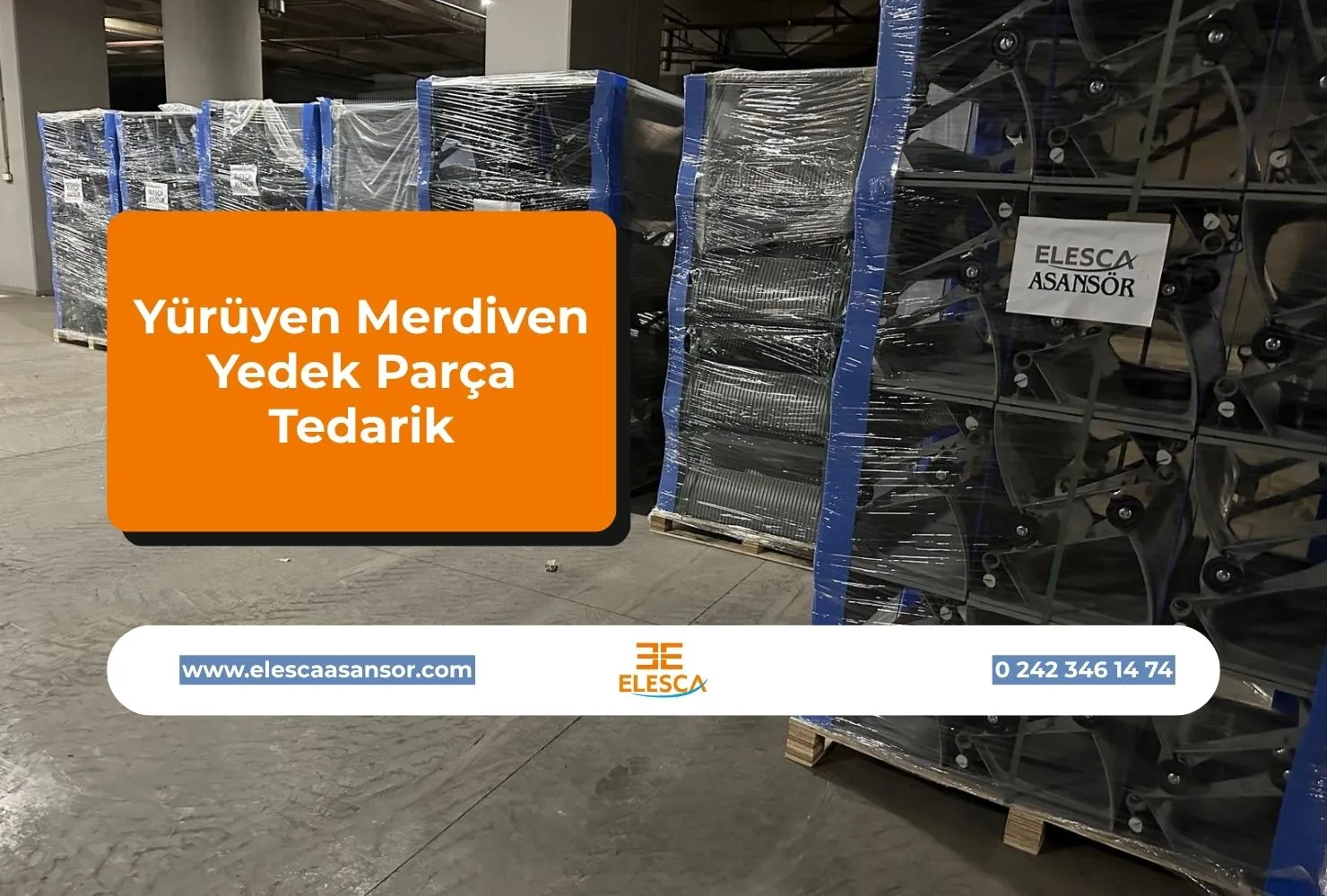 Yürüyen Merdiven Yedek Parça Tedarik