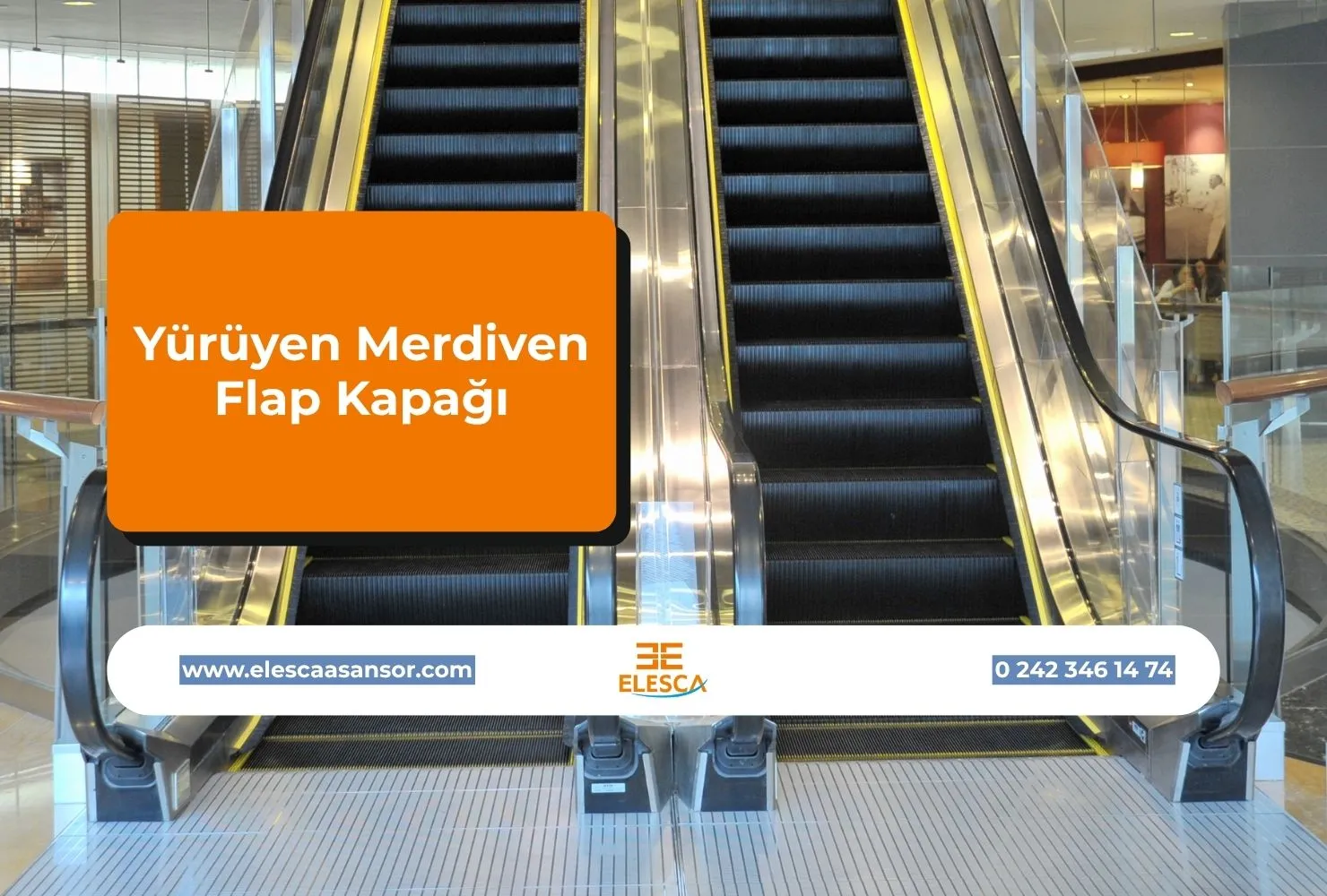 Yürüyen Merdiven Flap Kapağı