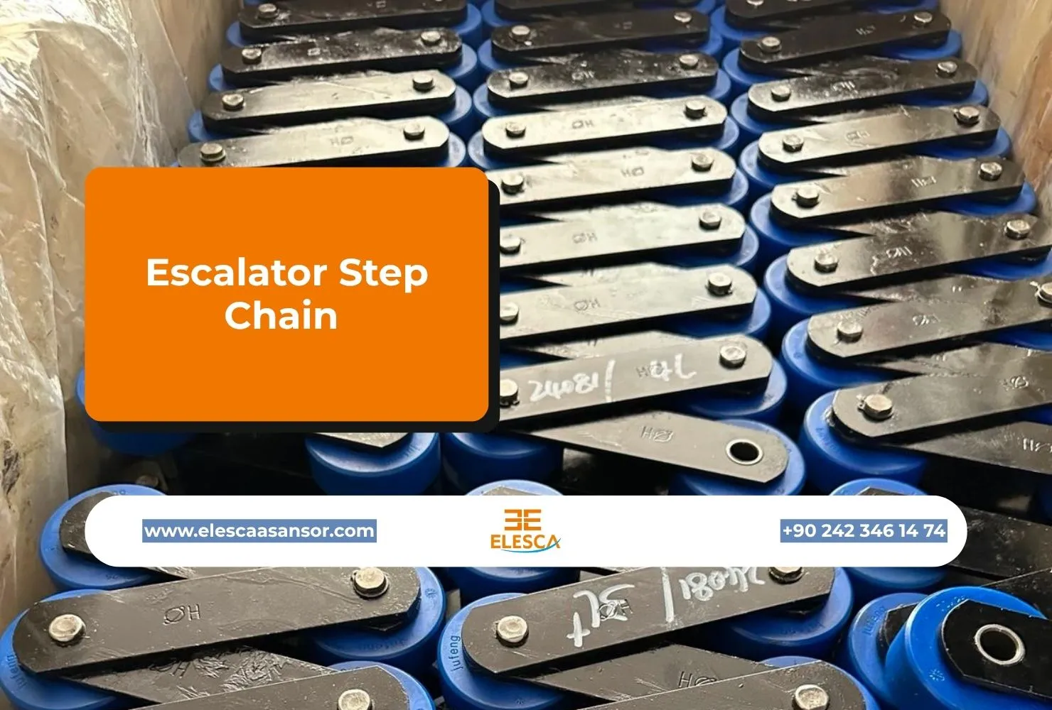 Escalator Step Chain