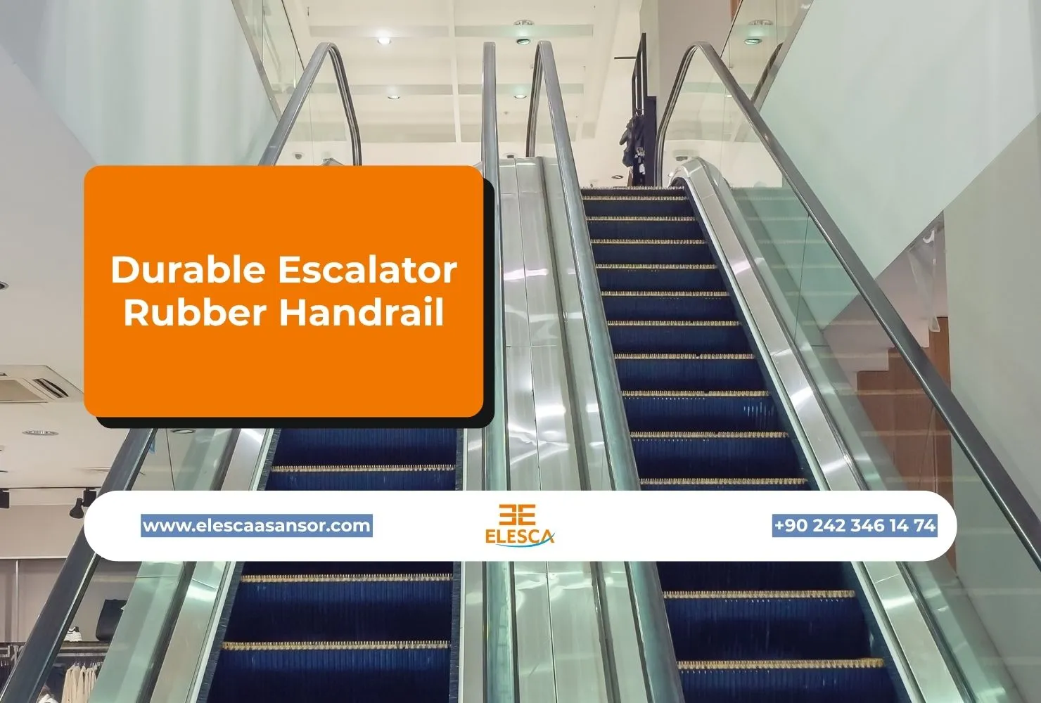 Durable Escalator Rubber Handrail