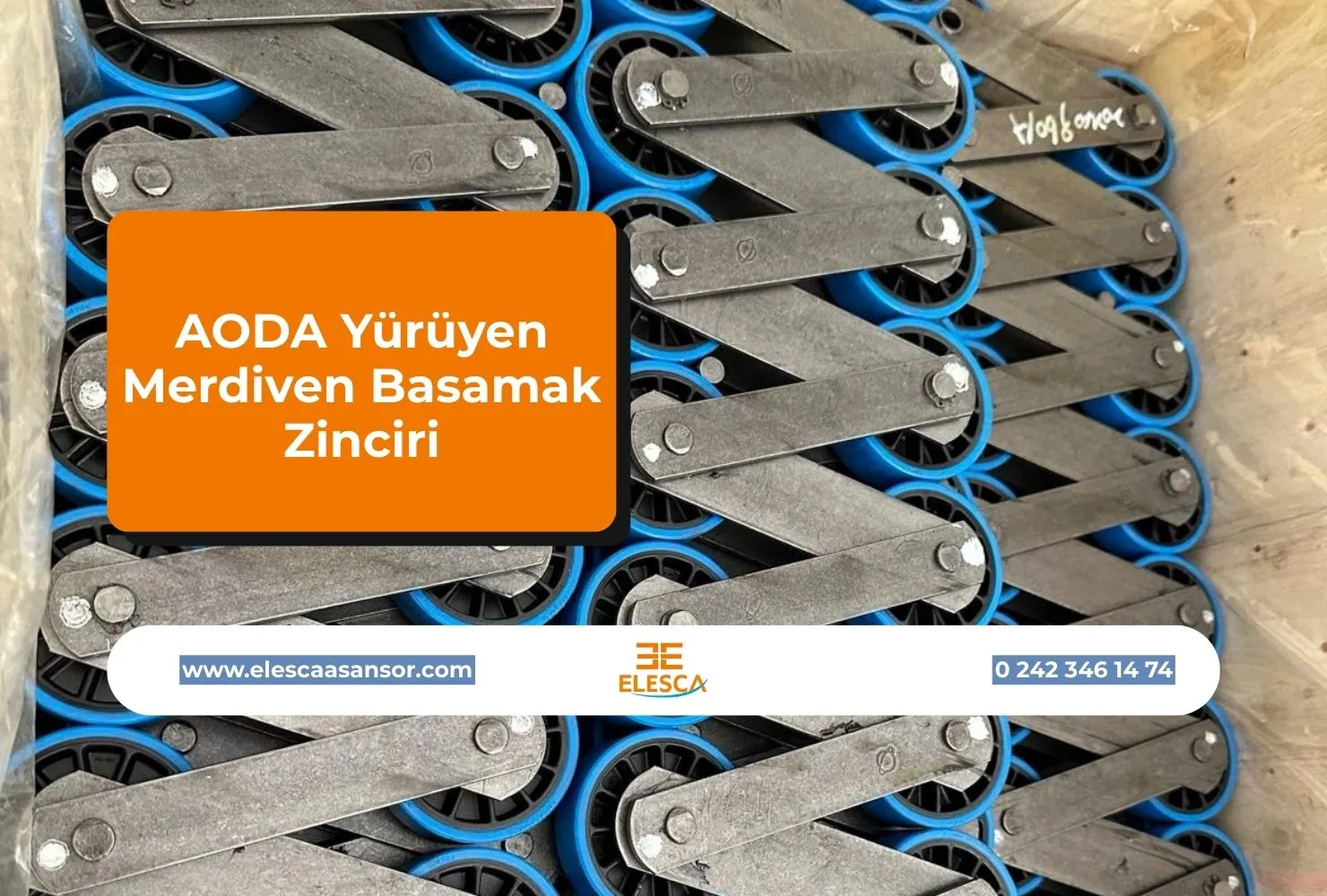 AODA Yürüyen Merdiven Basamak Zinciri