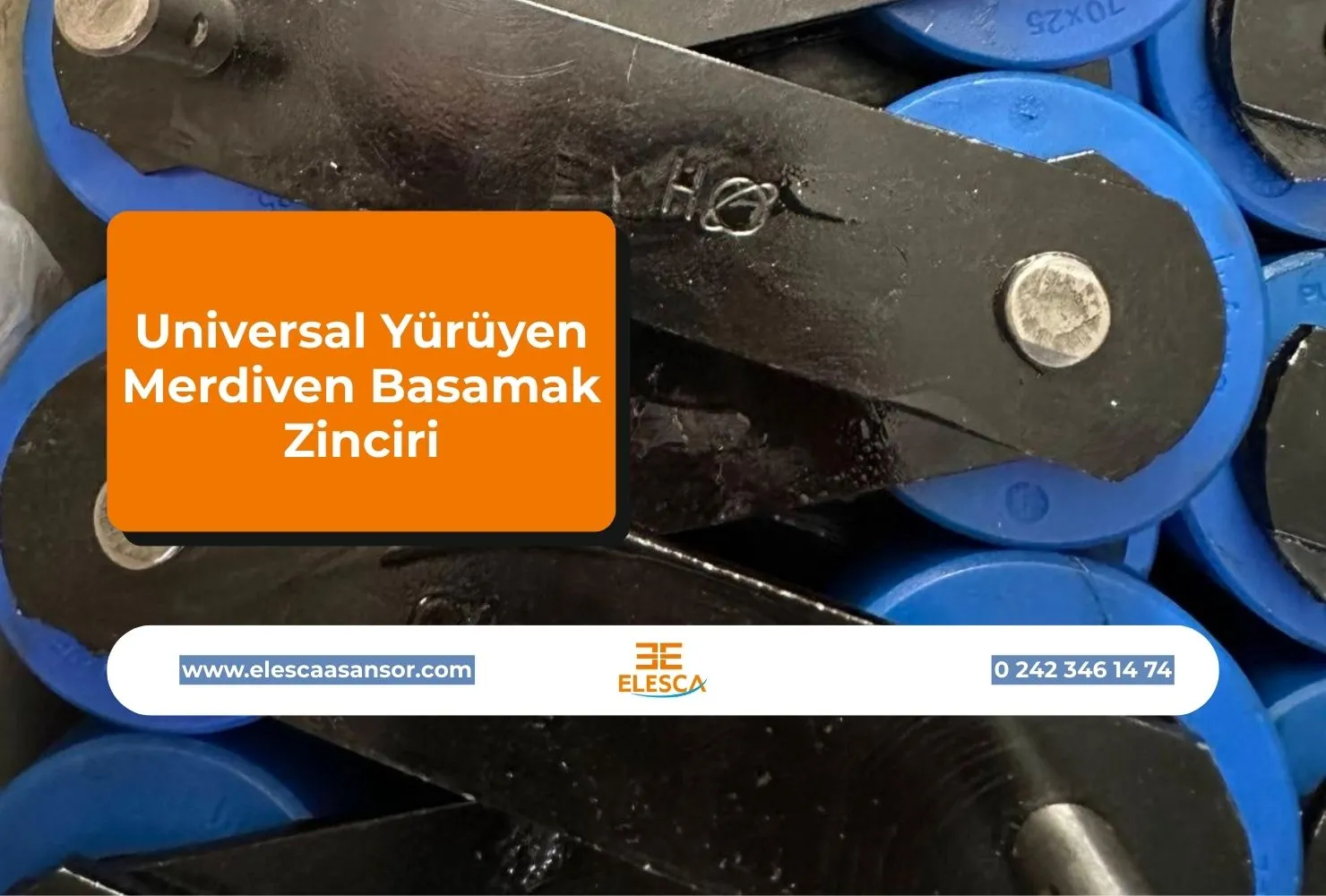 Universal Yürüyen Merdiven Basamak Zinciri