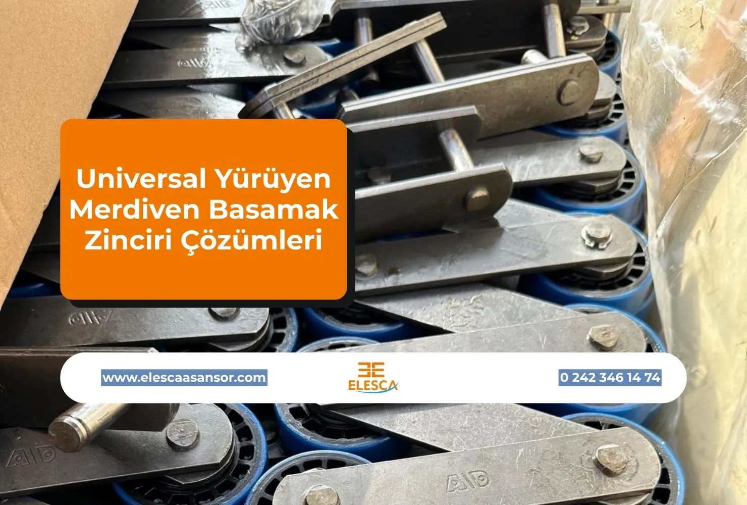 Universal Yürüyen Merdiven Basamak Zinciri Çözümleri