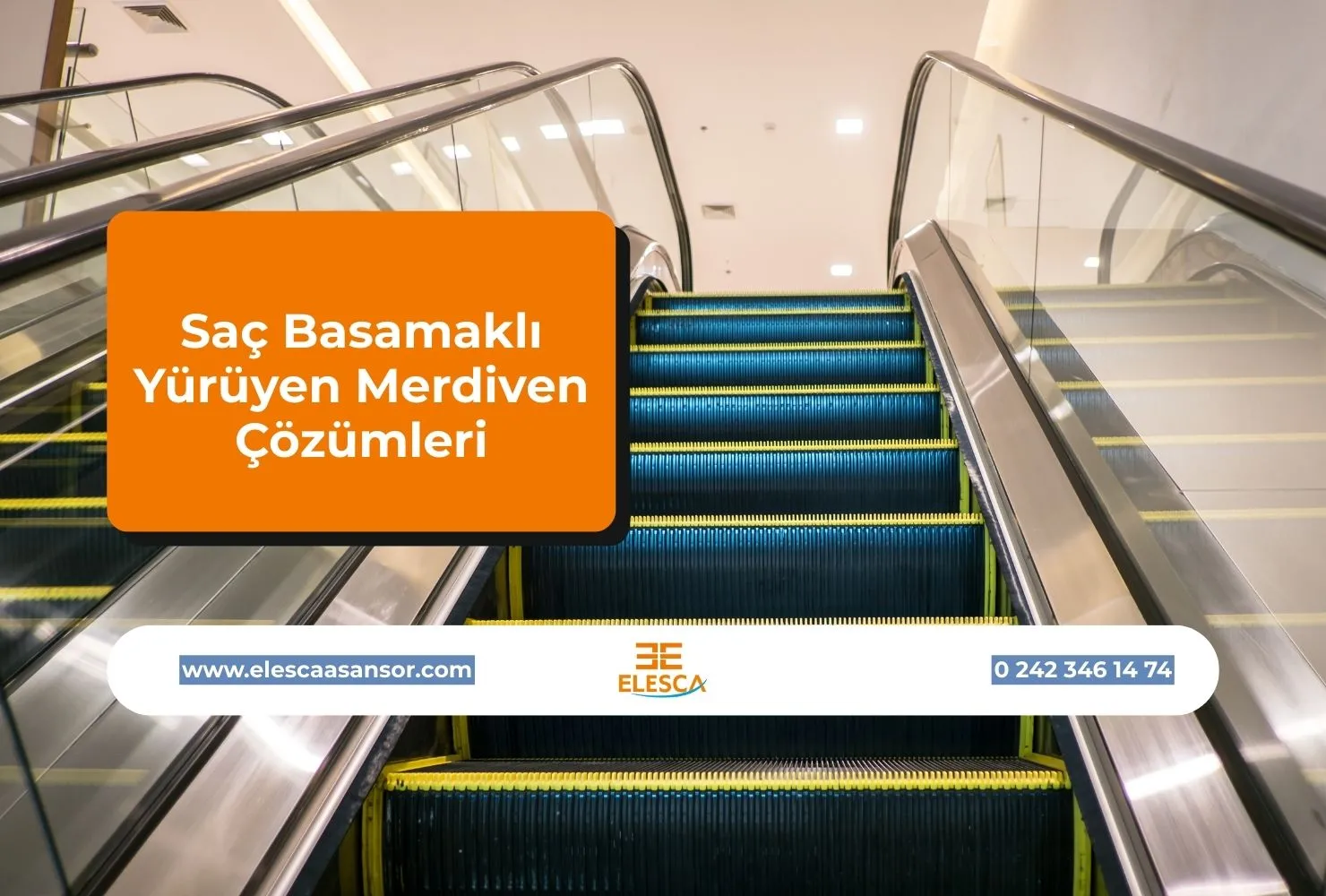 Saç Basamaklı Yürüyen Merdiven Çözümleri
