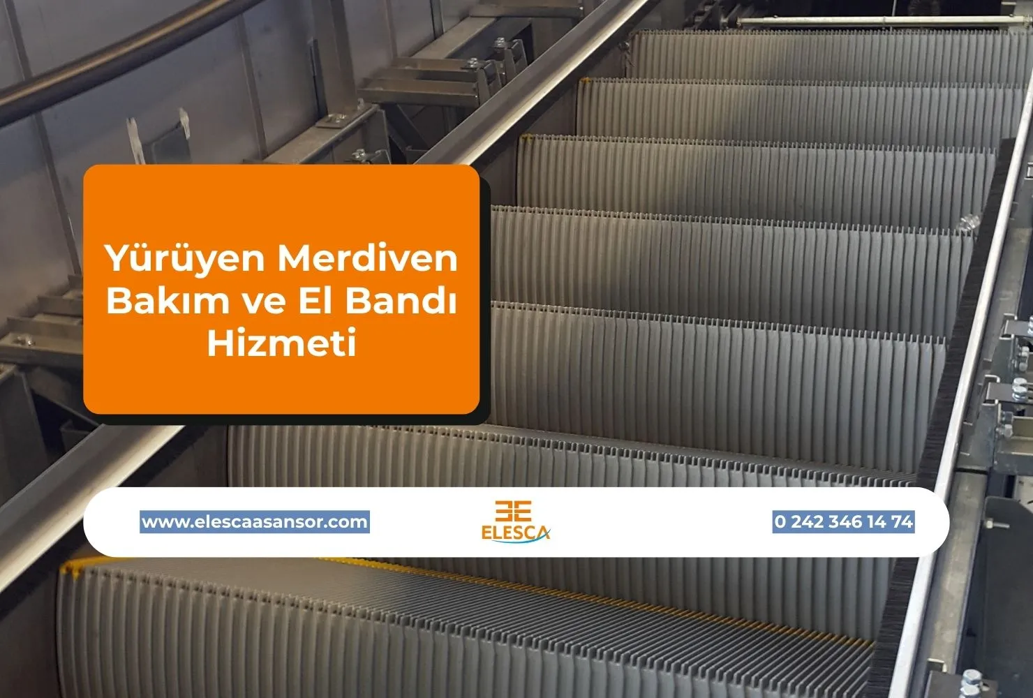 Yürüyen Merdiven Bakım ve El Bandı Hizmeti