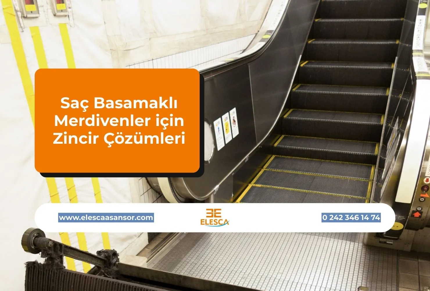 Saç Basamaklı Merdivenler için Zincir Çözümleri