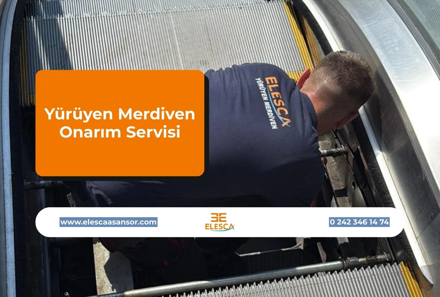 Yürüyen Merdiven Onarım Servisi