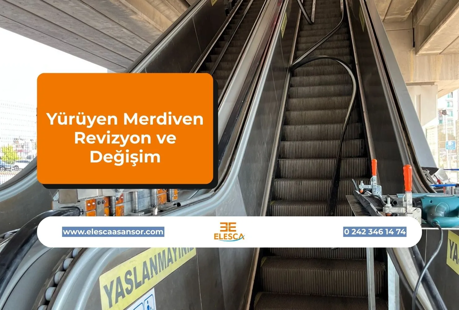 Yürüyen Merdiven Revizyon ve Değişim