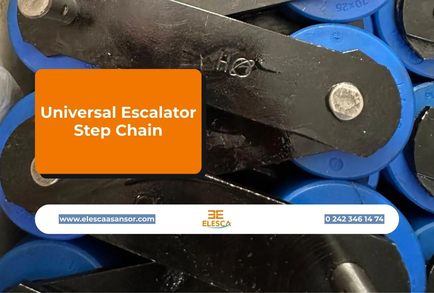 Universal Escalator Step Chain