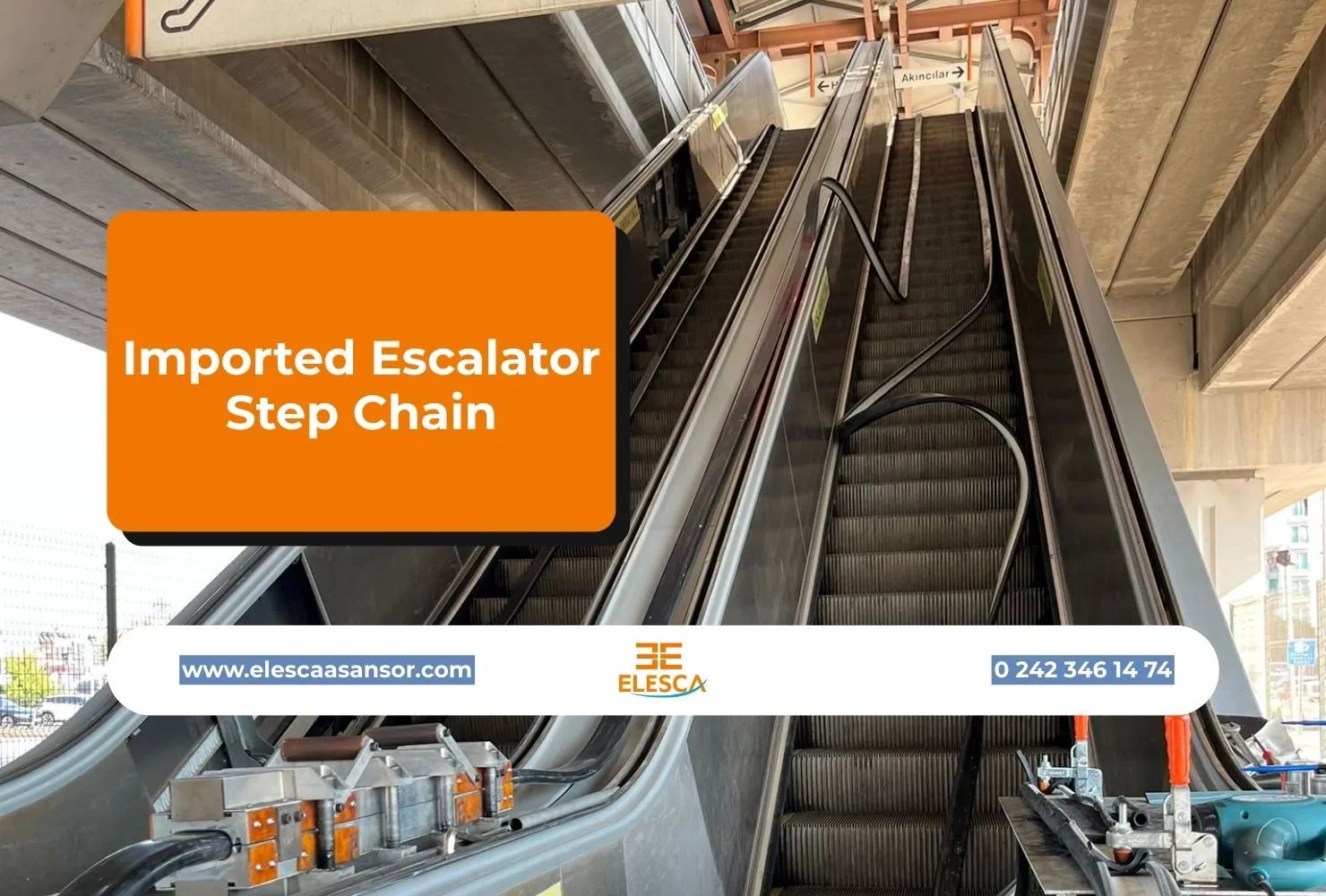 Imported Escalator Step Chain