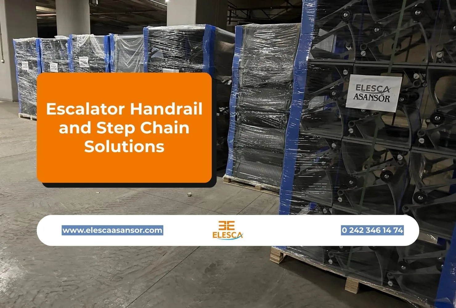 Escalator Handrail and Step Chain Solutions