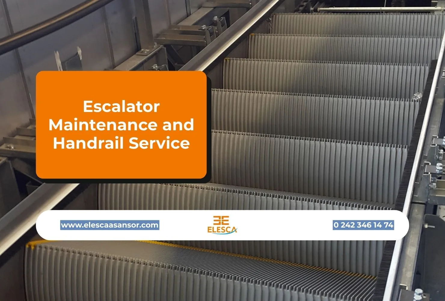Escalator Maintenance and Handrail Service