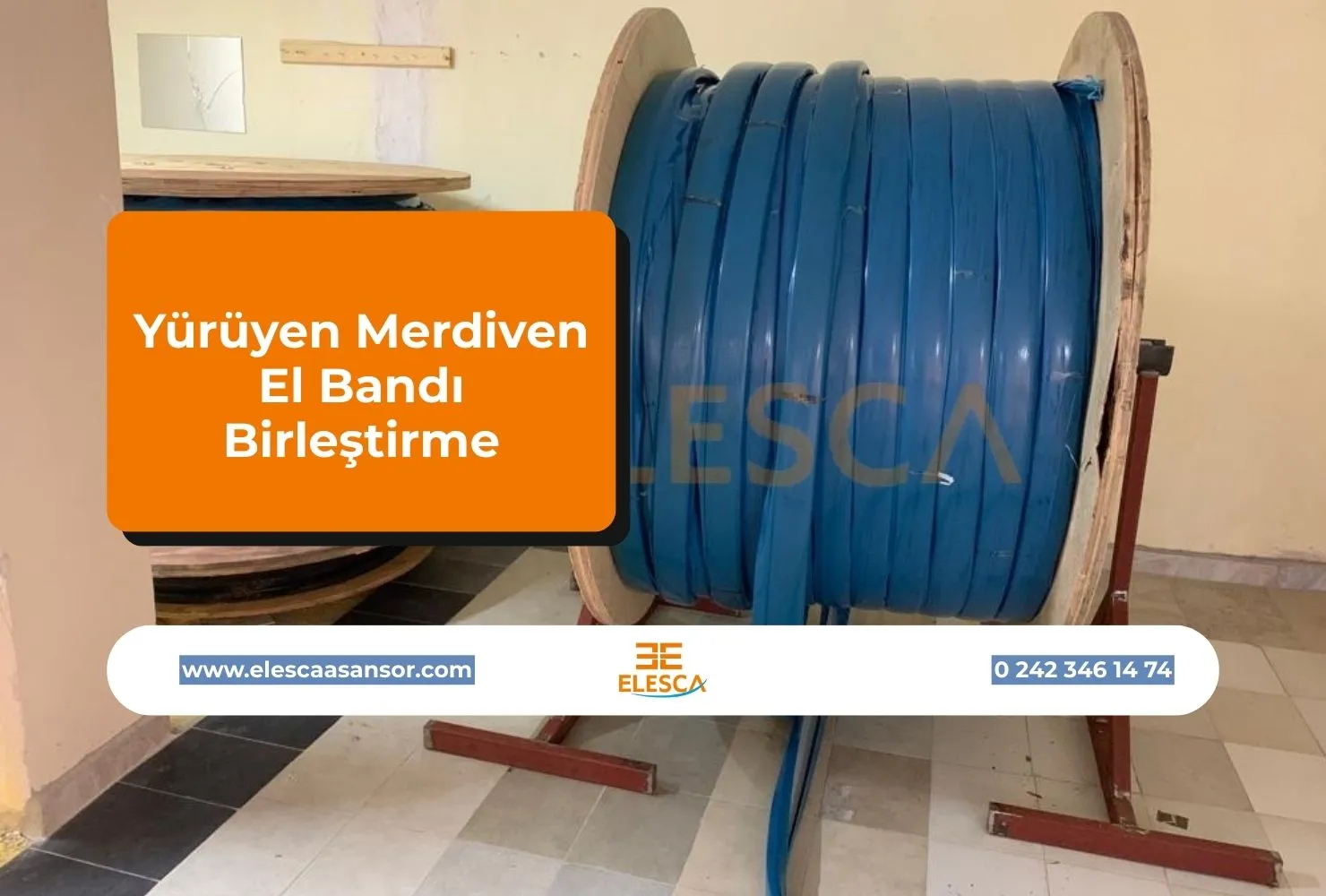Yürüyen Merdiven El Bandı Birleştirme