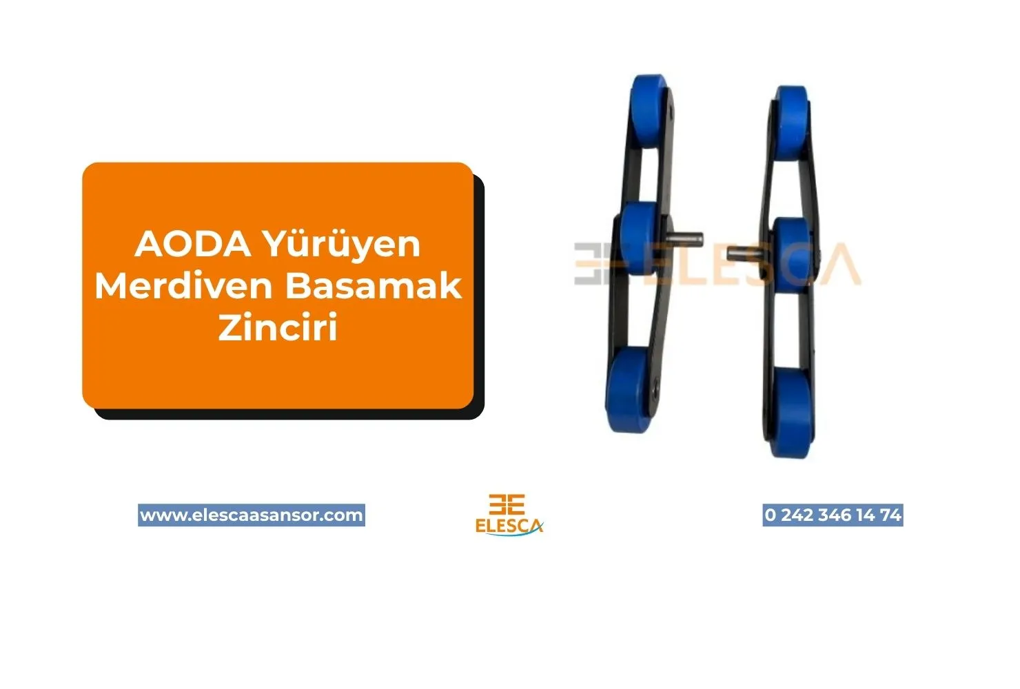 AODA Yürüyen Merdiven Basamak Zinciri