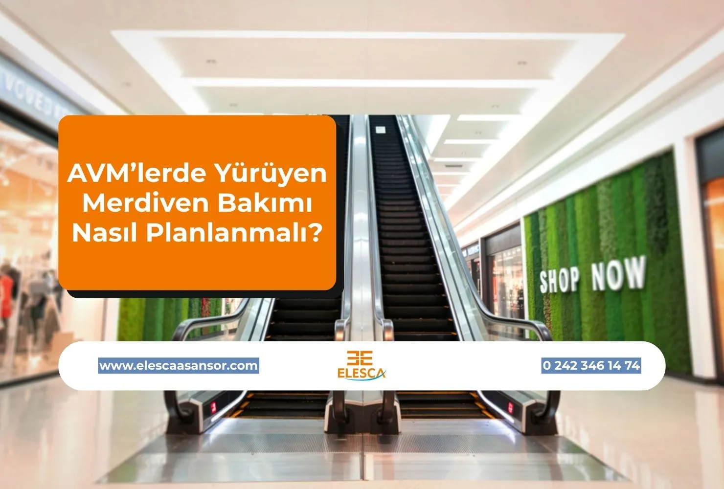 AVM’lerde Yürüyen Merdiven Bakımı Nasıl Planlanmalı?