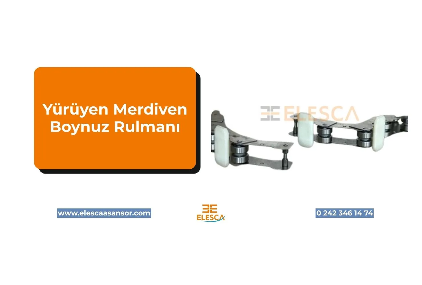 Yürüyen Merdiven Boynuz Rulmanı