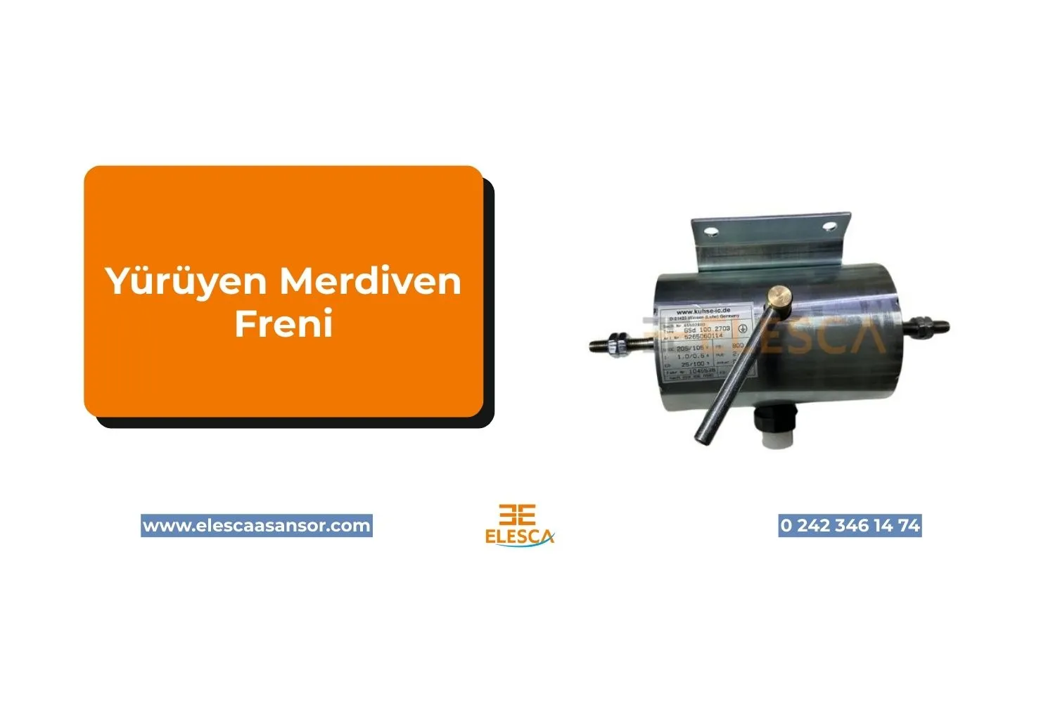 Yürüyen Merdiven Freni
