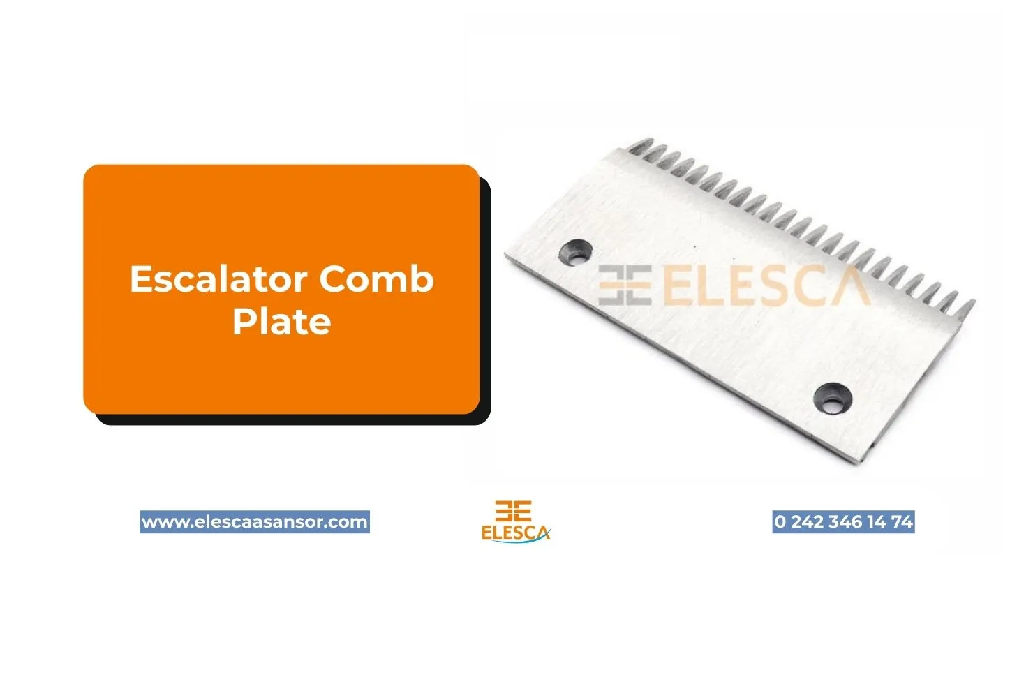 Escalator Comb Plate
