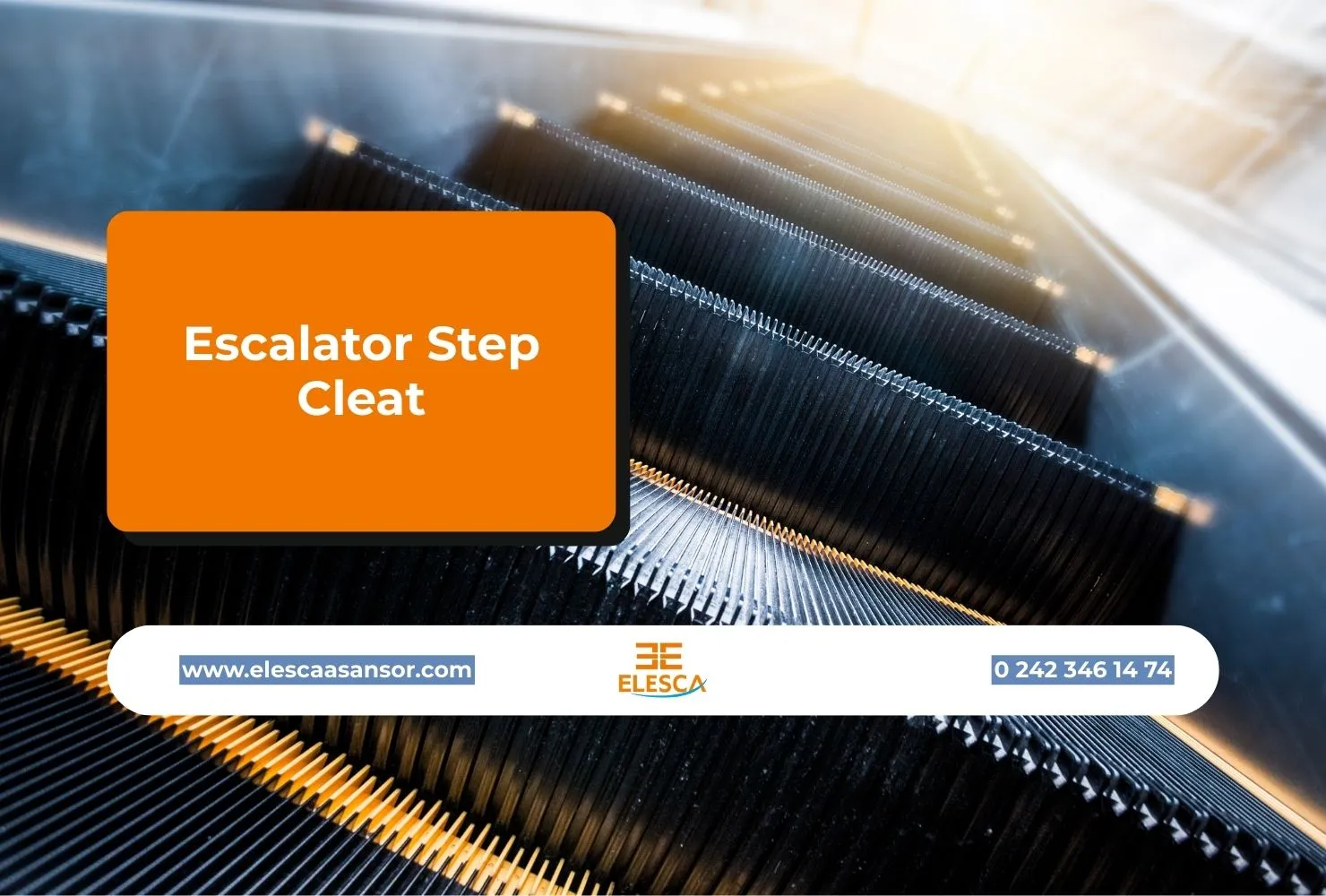 Escalator Step Cleat