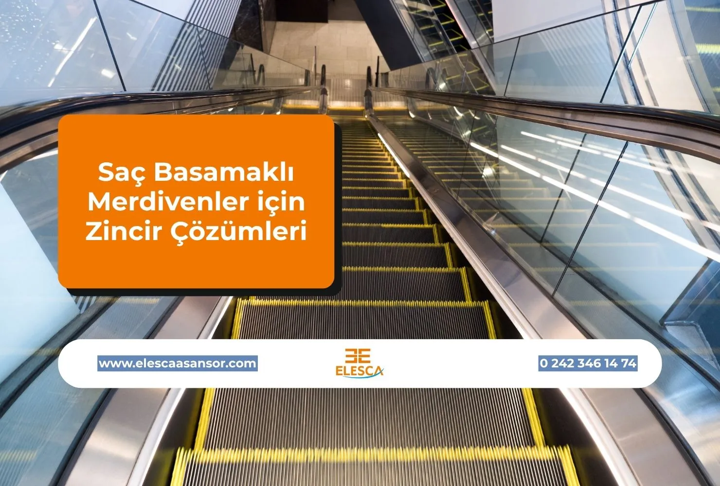 Saç Basamaklı Merdivenler İçin Zincir Çözümleri