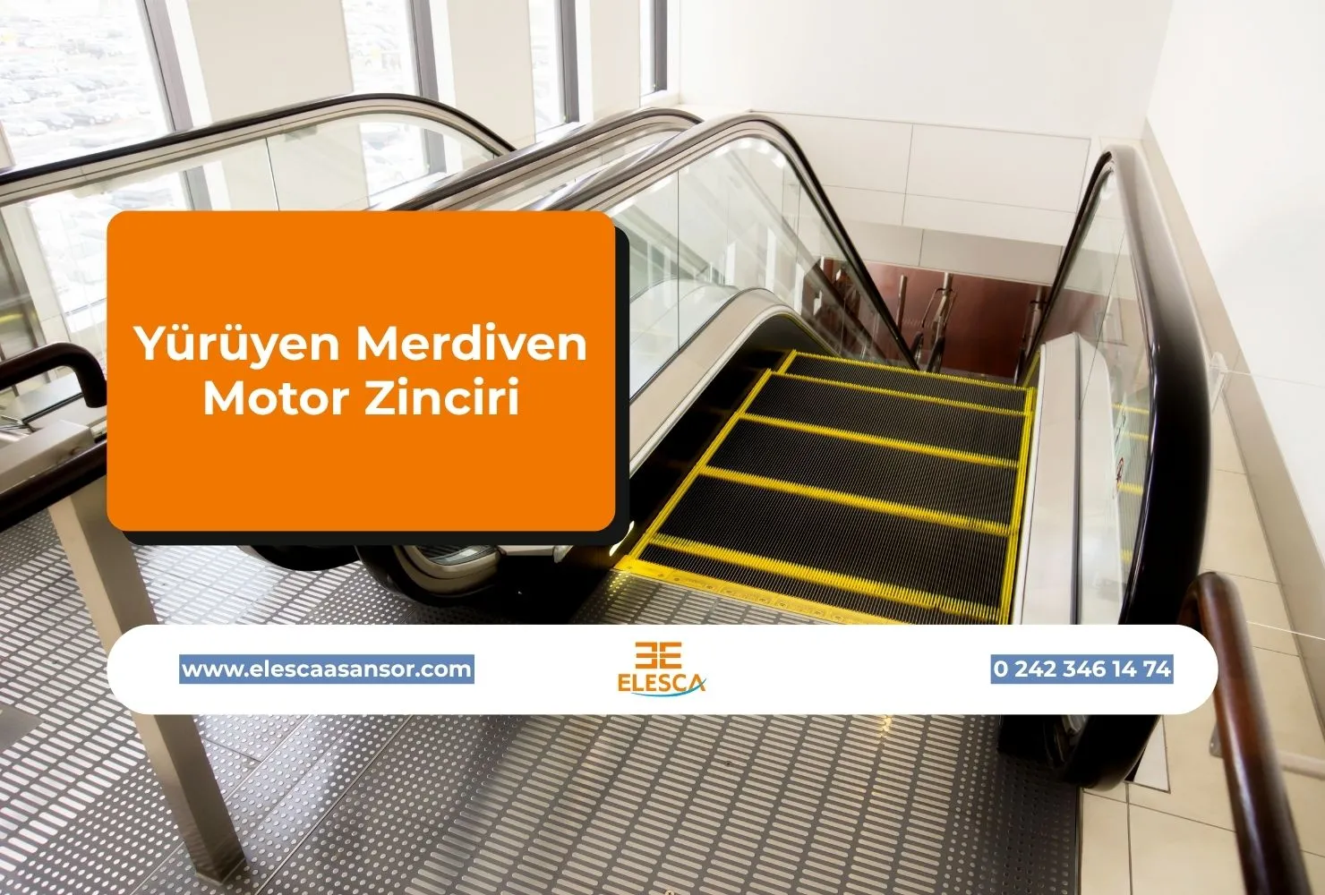 Yürüyen Merdiven Motor Zinciri